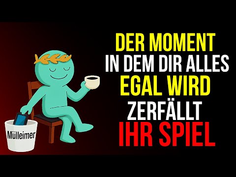 SIE HALTEN DAS SCHWEIGEN AUS… BIS DIR ALLES EGAL IST (DANN ZERBRICHT IHR EGO) | Stoizismus