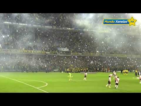 Recibimiento Boca - River /Copa Libertadores 2015/