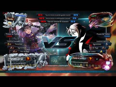 227_3 Kunimitsu (Anakin x24) vs (Davyd Snt) Leo - Tekken 7 Online sin Grafica Rank a Overlord N08