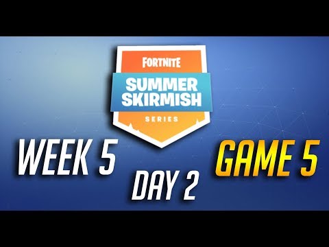 [Week 5 Day 2] Game 5 Fortnite Summer Skirmish $500,000 Tournament Highlights