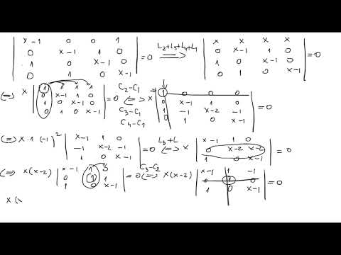 Determinanți de ordinul 4