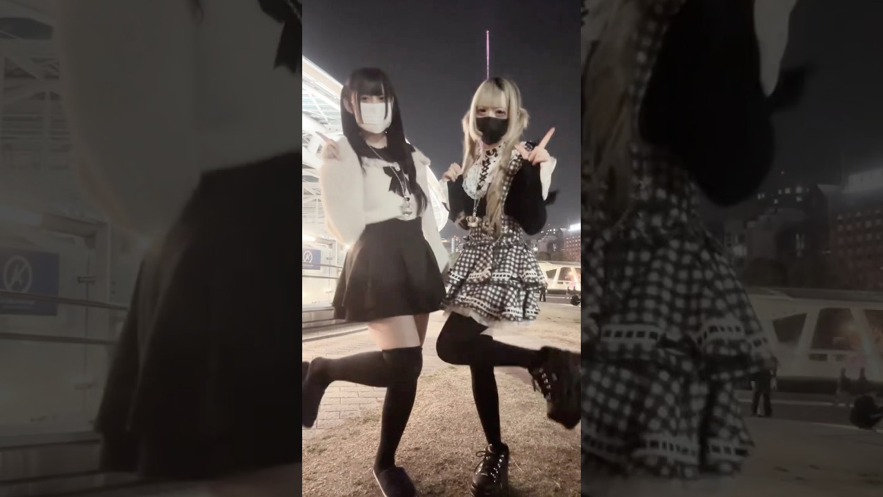 週末はどっちと遊びに行きたい？　##地雷系 #地雷女 #コスプレ #地雷女子 #量産型女子 #fyp #トー横界隈