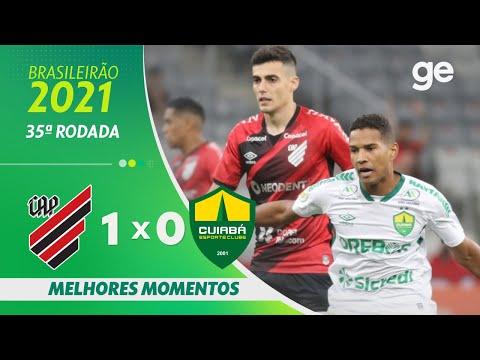 Gols e lances de Athletico Paranaense x Cuiabá