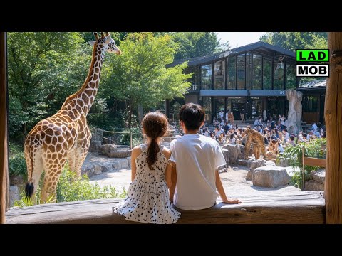 Tokyo Ueno Zoo 4K HDR Walking Tour | Japan’s Oldest Zoo