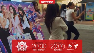 Dans, provocări și social media. Cum au dansat pe stradă concurenții din Asia Express