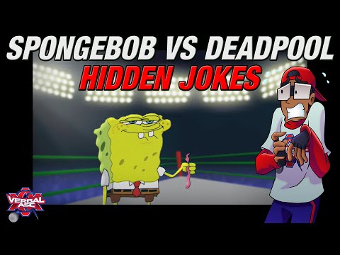 Spongebob vs Deadpool Hidden Jokes - Cartoon Beatbox Battles