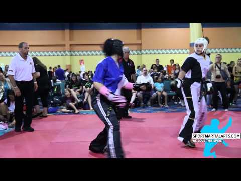 Marielyn Concepion v Amelie Chatelain - Women's Sparring - US Open 2015