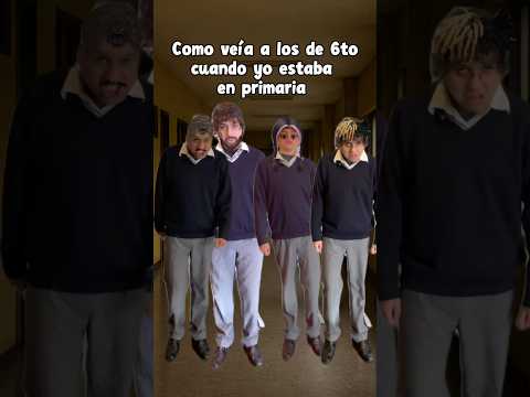 Como veía a los de 6to cuando yo estaba en primaria | Gabo Alvarez