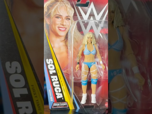 Vídeo relacionado con WWE Sol Ruca Mattel Main Event Basic Series 165 Figura de acción de lucha libre juguete luchador