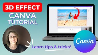How to Create a 3D effect using Canva 🌻