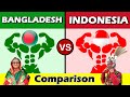 Bangladesh vs Indonesia Country Comparison 2022 | Indonesia vs Bangladesh Comparison | Data Elephant