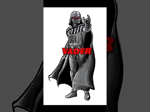 Drawing Darth Vader #starwars #darthvader #drawing #drawfortnite #drawstarwars #fortnite #art