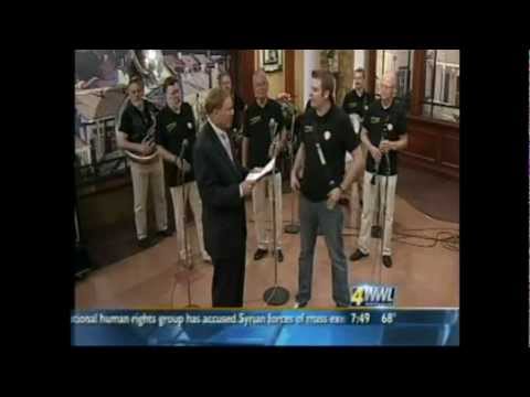 Die Gluzger - Live im Morning TV in New Orleans - Interview mit Ralf (Ostern 2012)