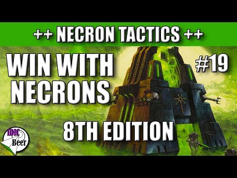 Necron Tactics 8th Edition - Nemesor Zahndrekh and Vargard Obyron Tactics