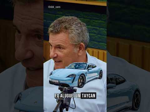 A REAL AUTONOMIA de um carro elétrico na estrada #carroelétrico #porsche #automovel