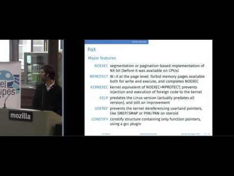 Kernel Recipes 2015 - Hardened kernels for everyone - By Yves-Alexis Perez