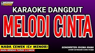Download lagu MELODI CINTA KARAOKE DANGDUT - NADA WANITA mp3