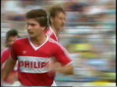 VVV - PSV, 0-1, Eredivisie 1987-1988, 20 september 1987