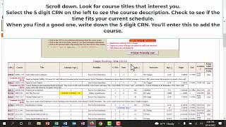 How to use the Virginia Tech timetable to find classes that meet Pathways requirements