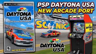 Daytona USA - PSP New Arcade port