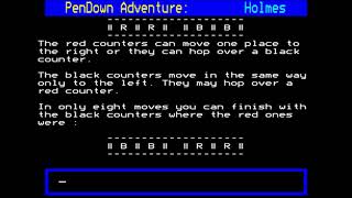 Holmes - The Mystery Of The Dark Shadow (longplay) for the BBC Micro