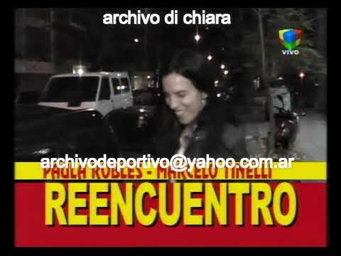 El Reencuentro de Marcelo Tinelli y Paula Robles 2009 DV-19620 DiFilm