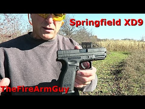 Springfield XD9 Range Review - TheFireArmGuy