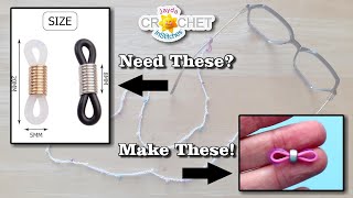DIY Eye Glass Chain Connector (Rubber/Silicone Glasses Strap Holder)