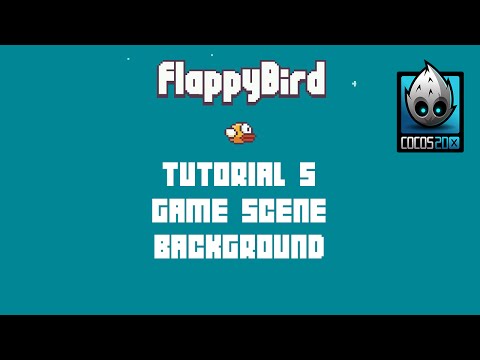 Cocos2d x Flappy Bird C Tutorial 5 Game Scene Background