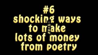 HOW TO GET RICH FROM POETRY