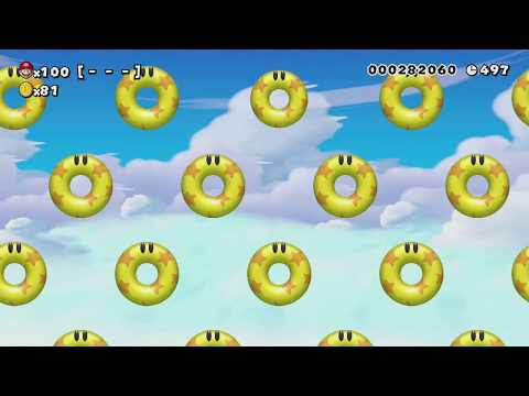 COOKIE CYCLE ~ Easy 100 Mario Challenge - Super Mario Maker - No Commentary 1bq