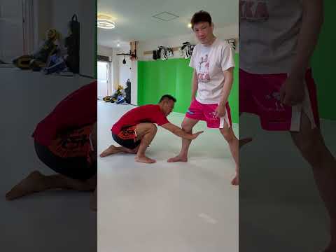 カーフキックの当て方@高橋遼伍セミナー