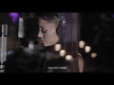 studio footage: vocal arranging the "positions" bridge - ariana grande