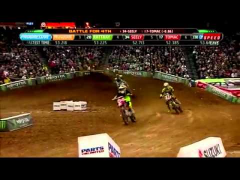 2012 Ama Supercross Monster Energy Lites Main Round 2 Phoenix.