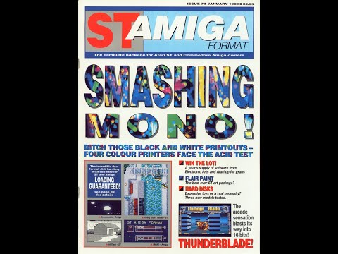 Amiga Floppy Disk Loader ST Amiga Format Magazine ST Amiga Format # 007 Disk 7 1989