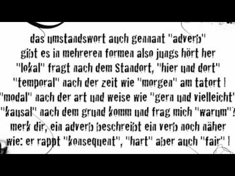 Parts of Speech I Rap