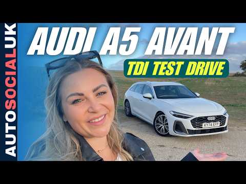 The new Audi A4 Avant? The 2025 Audi A5 - Long live diesel estates! UK 4K