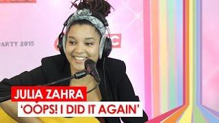 Julia Zahra - &#39;Oops! I Did It Again&#39; (live bij Q-music)