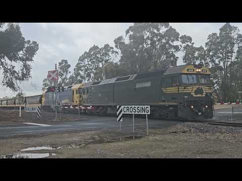 7936V PN loaded grain, Yelta to Melbourne, 0937, 31/8/24, Elmhurst VIC