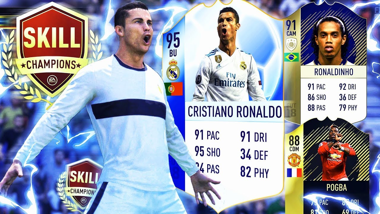 FUT 18 | SKILL CHAMPIONS AVEC RONALDO TOTGS !