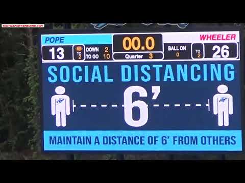 Game 1 Wheeler v Pope 32 19 W 1