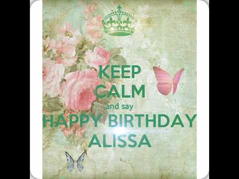 Happy Birthday Alisa