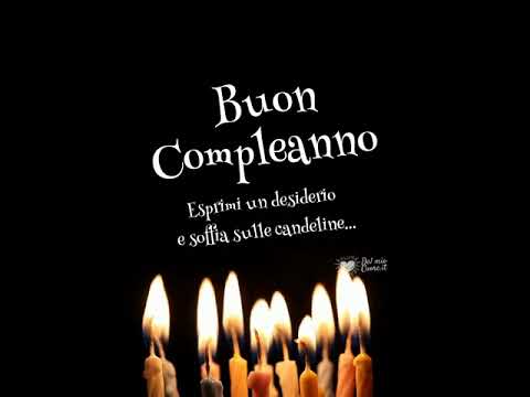Soffia sulle candeline... Video di Buon Compleanno