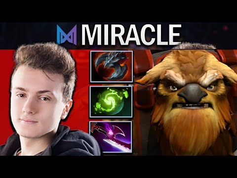 Earthshaker Dota 2 Gameplay : Nigma.Miracle with 28 Kills & Refresher #dota #dota2
