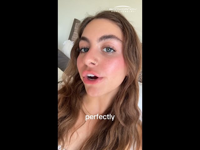 Vídeo relacionado con BodyBonita Doble Piercing Nariz Aro - Plata Pirámide 316L Acero Inoxidable Septum Clic 16G Piercing Oreja Caracola Joyería Hélice Torre Trago Labio Anillo Cartílago Pendientes 12 mm