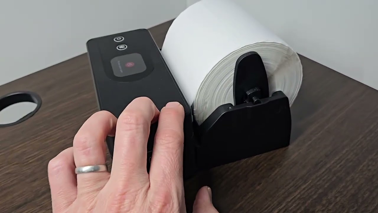 Phomemo PM64D Thermal Label Printer REVIEW and TEST Print