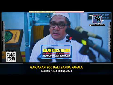 TAZKIRAH : 10 Hari Istimewa | 700x Ganda Pahala - Ustaz Shamsuri Ahmad