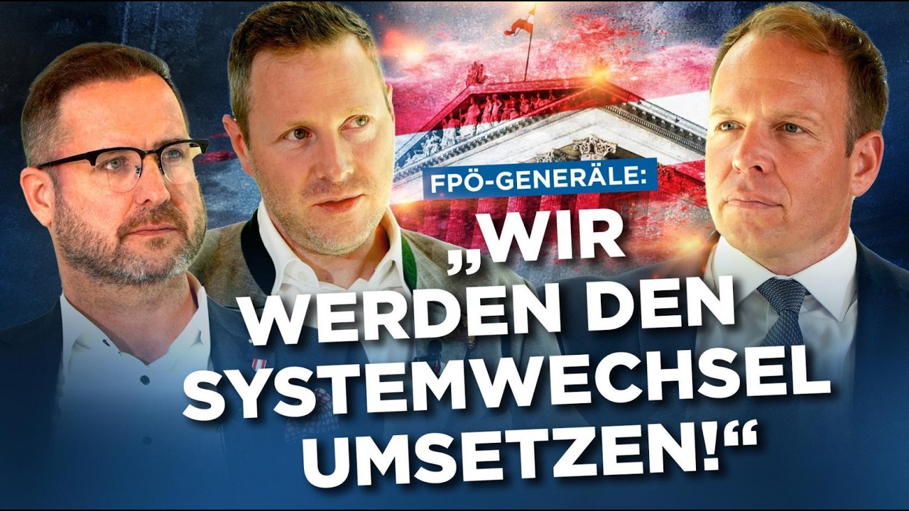 FPÖ-Generäle: „Wir werden den Tiefen Staat aushebeln und den Systemwechsel umsetzen!“