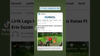 Download lagu Lirik Lagu Kertas Putih – Yus Yunus Ft Erie Suzan mp3