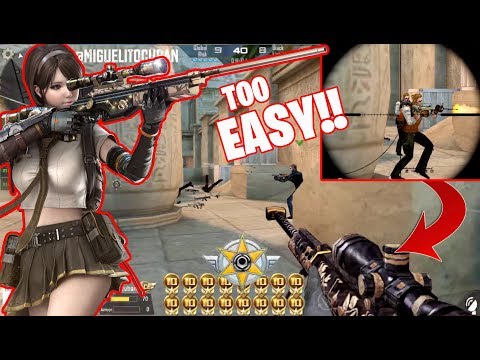 Barrett Peony Owns Everyone in Egypt Pyramid PART 2 - Crossfire Legends Gameplay
